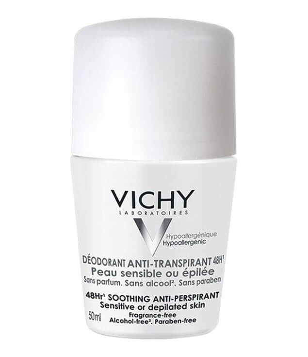 VICHY | DÉODORANT ANTI-TRANSPIRANT 48H BILLE PEAU SENSIBLE OU ÉPILÉE